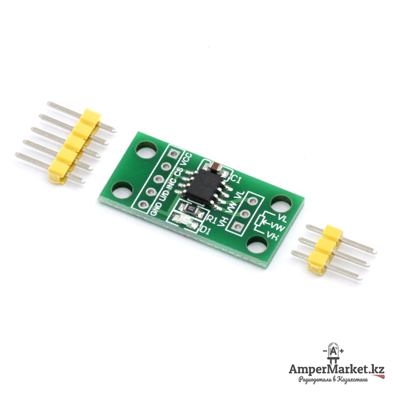 Цифровой потенциометр X9C103S (10 кОм)